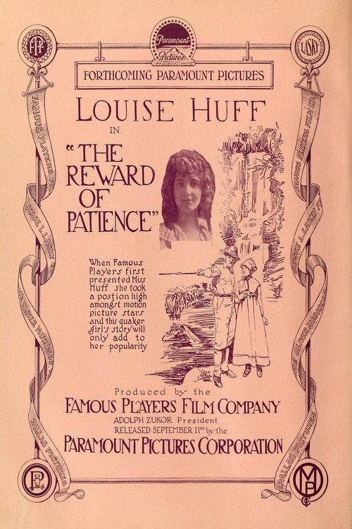 The Reward of Patience 1916 official movie poster