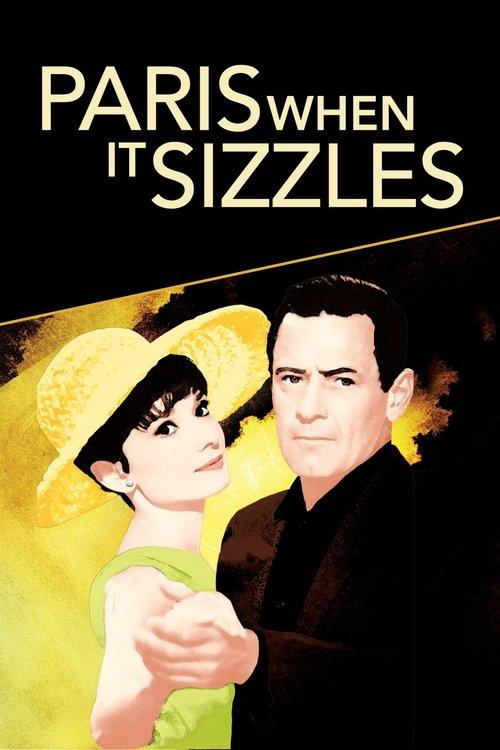 Paris When It Sizzles 1964 official movie poster