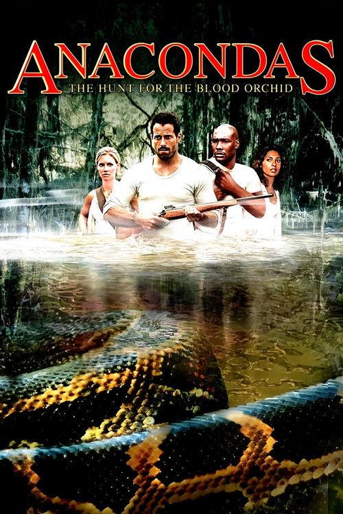 Anacondas: The Hunt for the Blood Orchid 2004 official movie poster