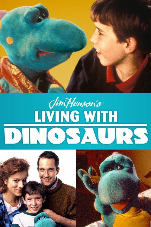 Living with Dinosaurs 1990 official movie poster