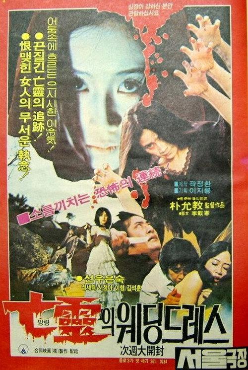 The Haunted Wedding Dress 1981 official movie poster