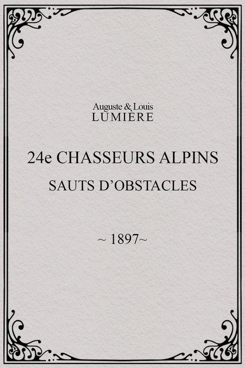24th Chasseurs Alpins: Obstacle Course 1897 official movie poster