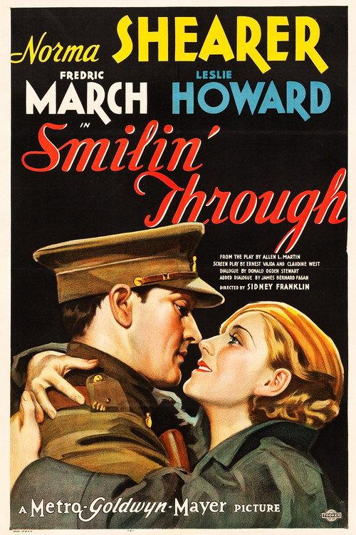 Smilin' Through 1932 official movie poster
