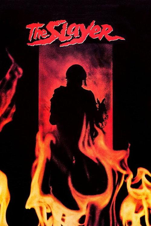 The Slayer 1982 official movie poster