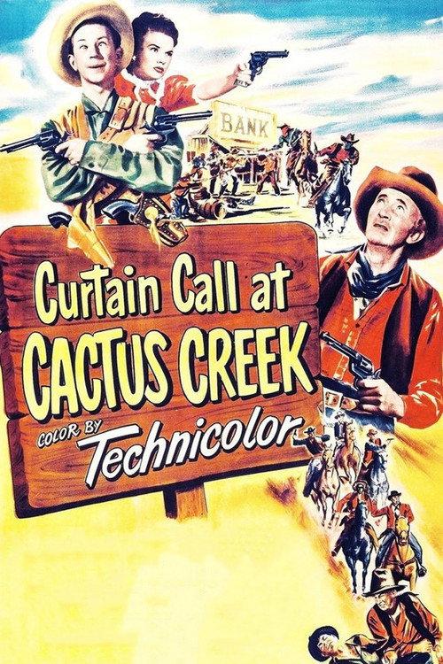 Curtain Call at Cactus Creek 1950 official movie poster