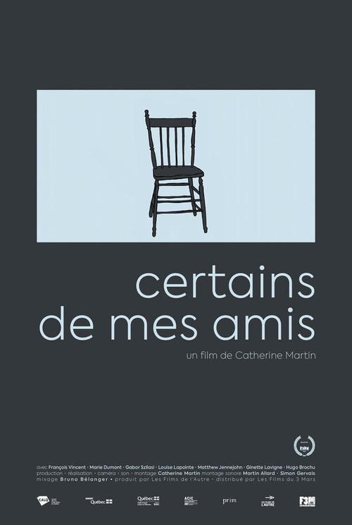 Certains de mes amis 2018 official movie poster