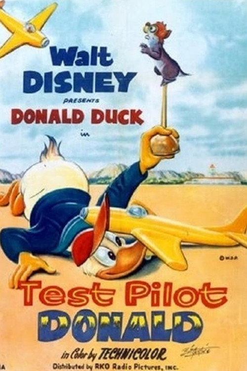Test Pilot Donald 1951 official movie poster