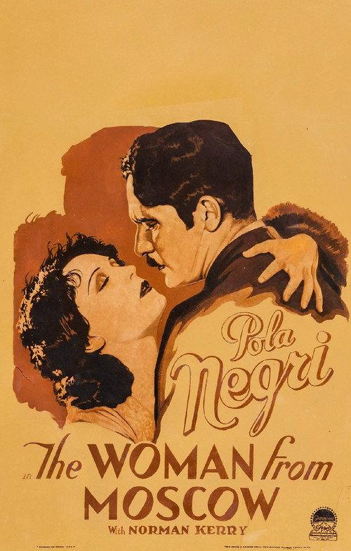 The Woman from Moscow 1928 official movie poster