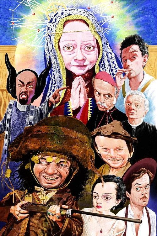 Making of O Auto da Compadecida 2000 official movie poster