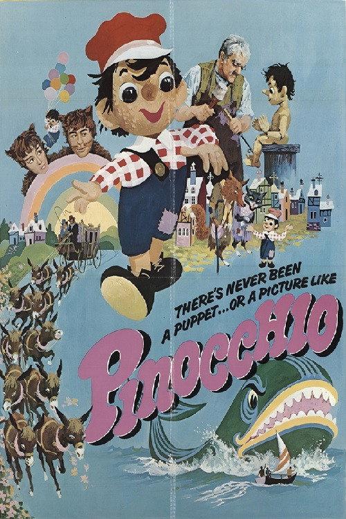 Pinocchio 1968 official movie poster