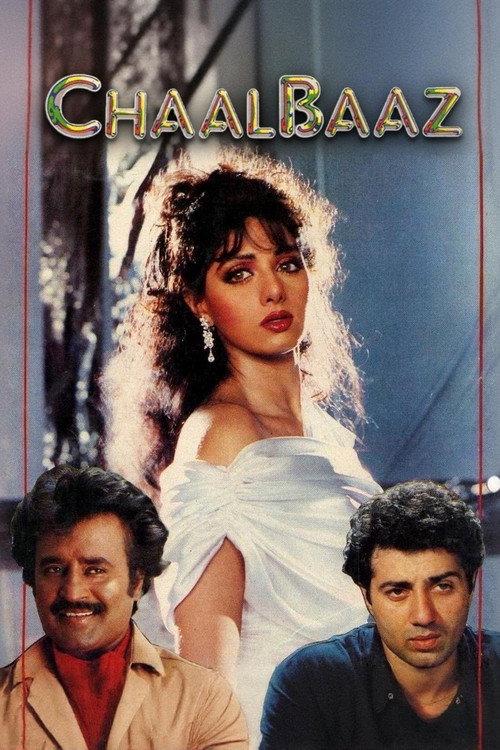 Chaalbaaz 1989 official movie poster