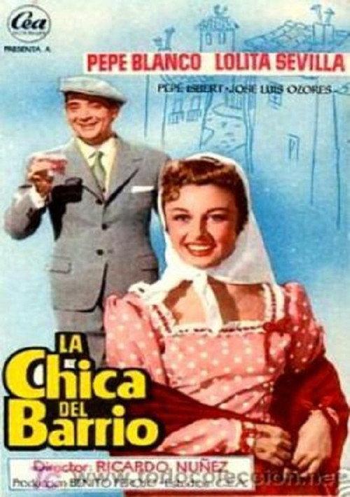 La chica del barrio 1956 official movie poster