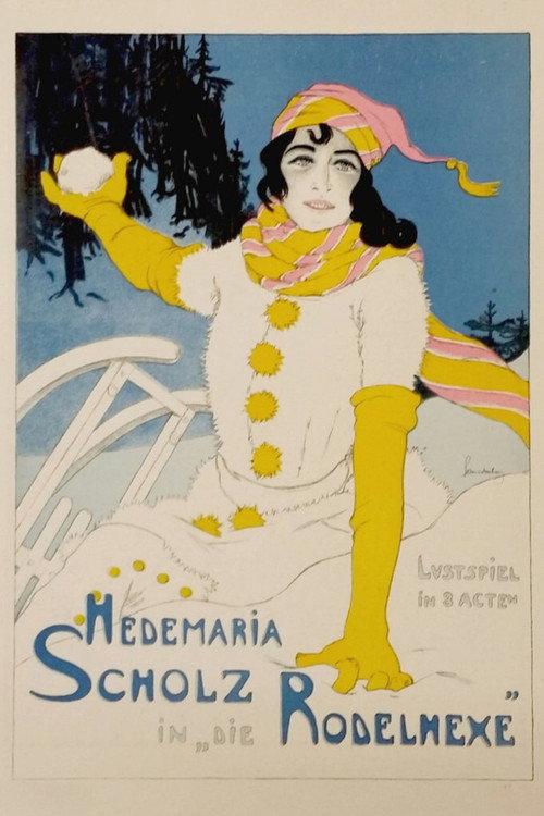 Die Rodelhexe 1921 official movie poster