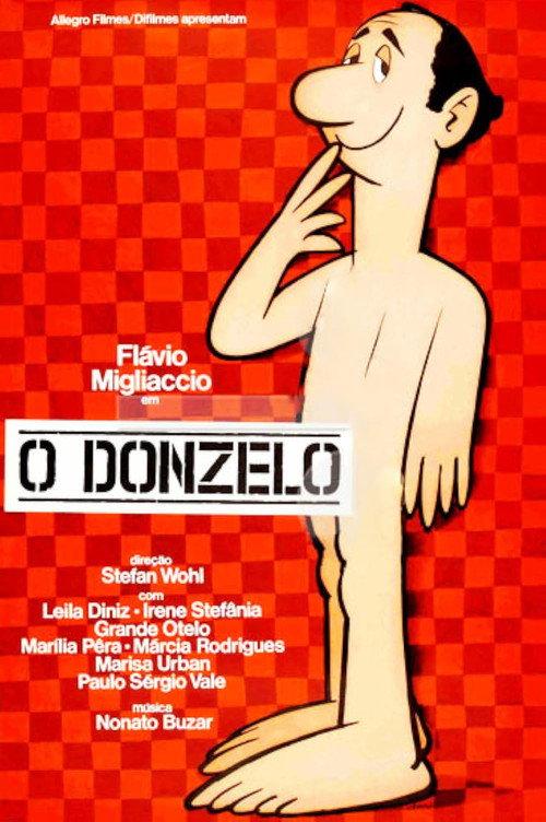 O Donzelo 1971 official movie poster
