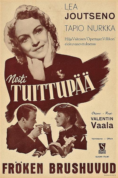 Neiti Tuittupää 1943 official movie poster