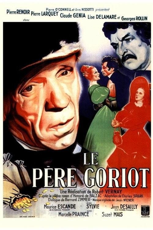 Father Goriot 1945 official movie poster