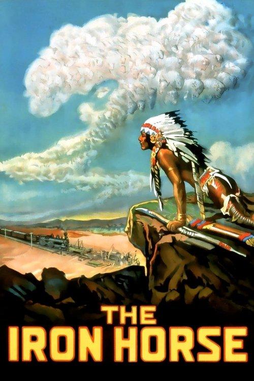The Iron Horse 1925 official movie poster