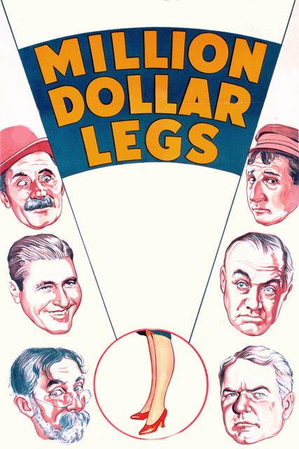 Million Dollar Legs 1932 official movie poster