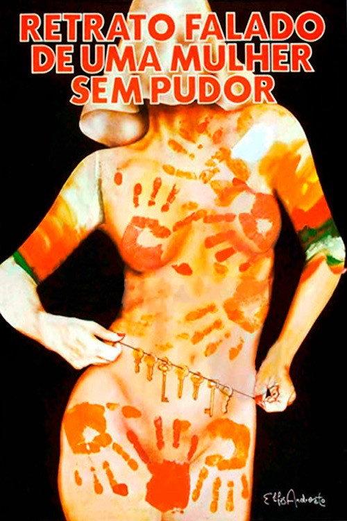 Retrato Falado de Uma Mulher Sem Pudor 1982 official movie poster
