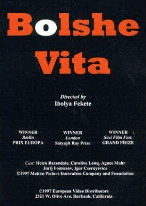 Bolshe vita 1996 official movie poster