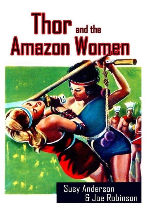 Thor and the Amazon Women 1963 official movie poster