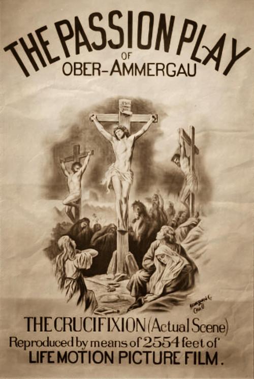The Passion Play of Oberammergau 1898 official movie poster