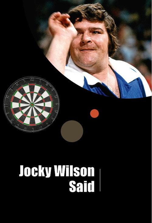 Jocky Wilson Said 2019 official movie poster