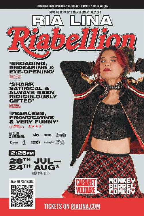 Ria Lina: Riabellion official movie poster