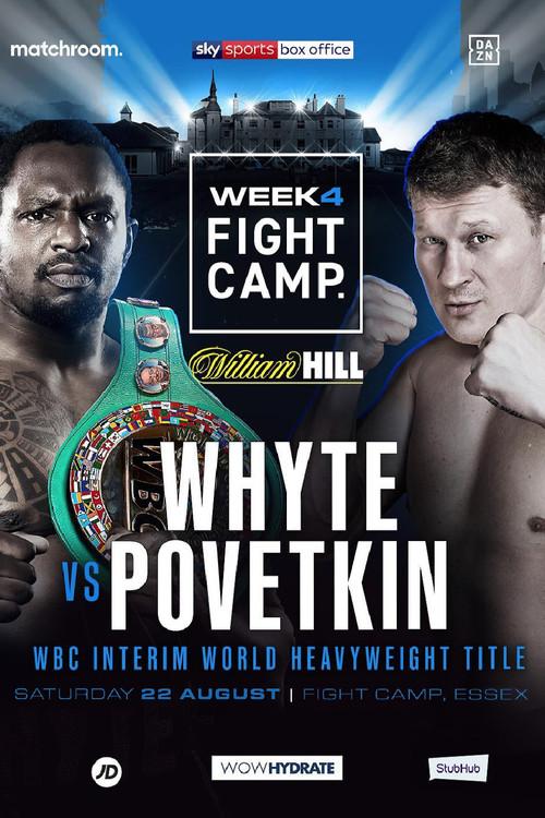 Dillian Whyte vs. Alexander Povetkin 2020 official movie poster