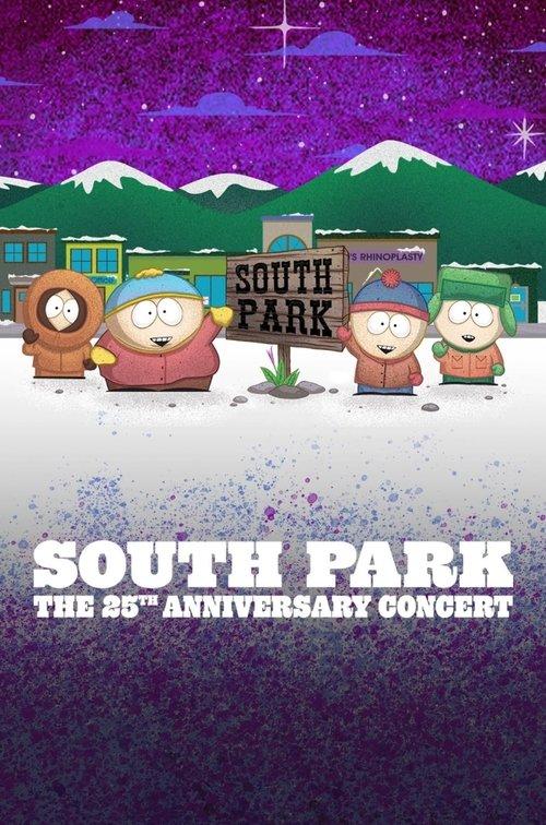 South Park: The 25th Anniversary Concert 2022 official movie poster