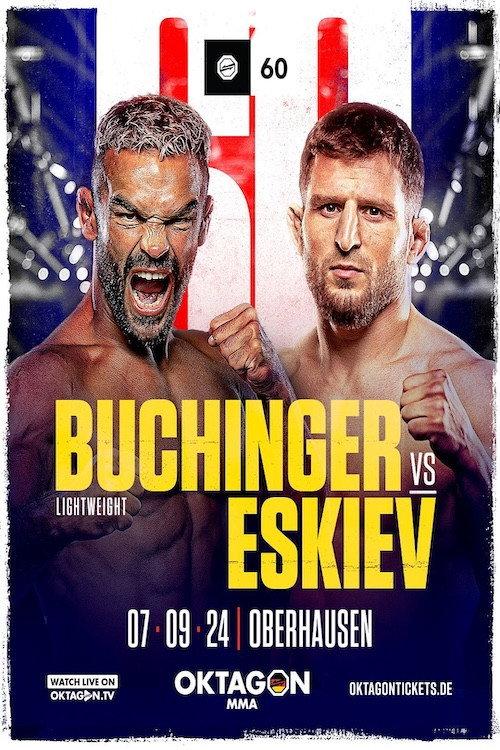 OKTAGON 60: Buchinger vs. Eskiev 2024 official movie poster
