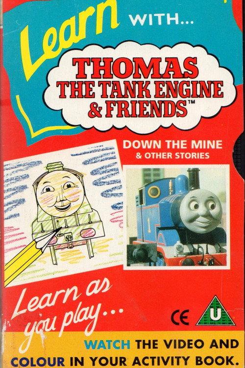 Thomas & Friends: Down the Mine and Other Stories 1992 official movie poster