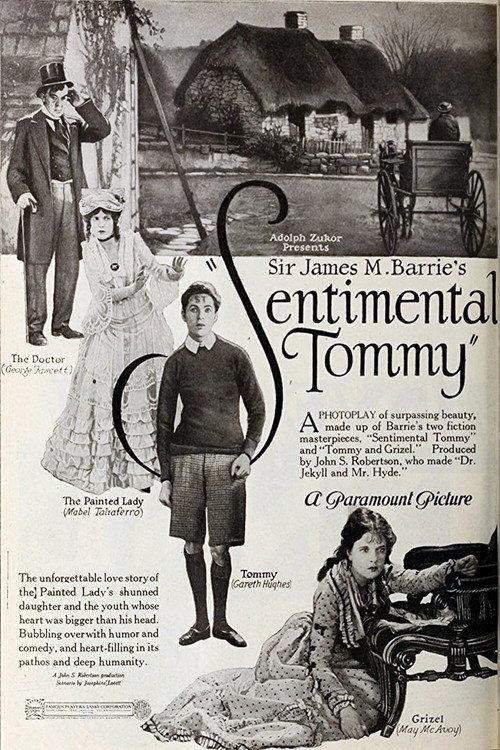 Sentimental Tommy 1921 official movie poster