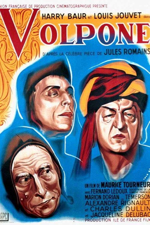 Volpone 1941 official movie poster
