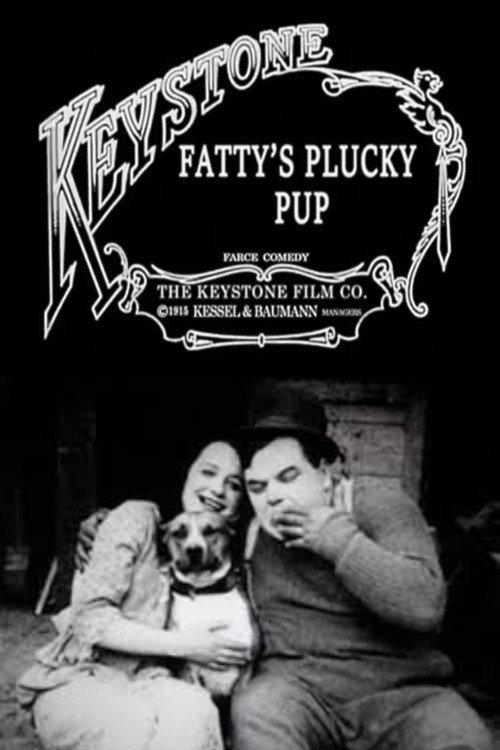 Fatty’s Plucky Pup 1915 official movie poster
