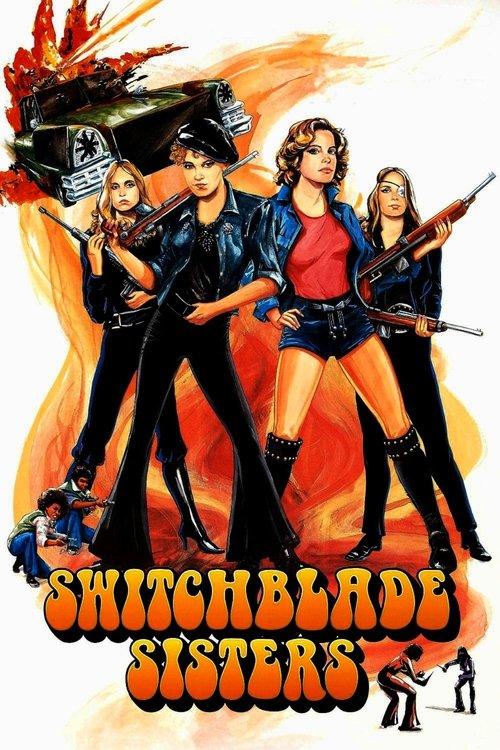 Switchblade Sisters 1975 official movie poster
