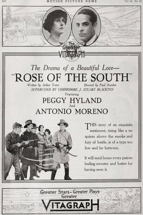 Rose of the South 1916 official movie poster