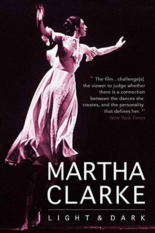 Martha Clarke Light & Dark: A Dancer’s Journal 1980 official movie poster