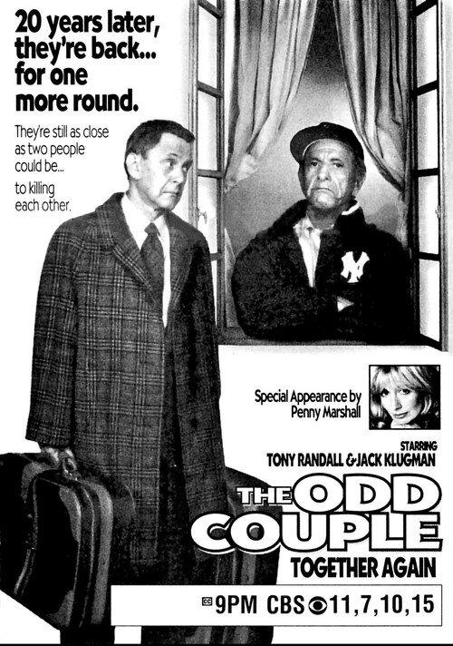 The Odd Couple: Together Again 1993 official movie poster
