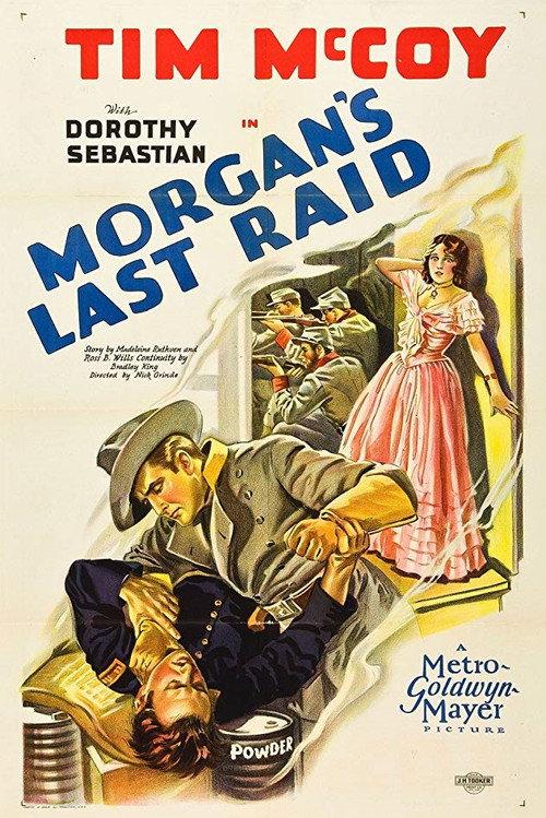 Morgan's Last Raid 1929 official movie poster
