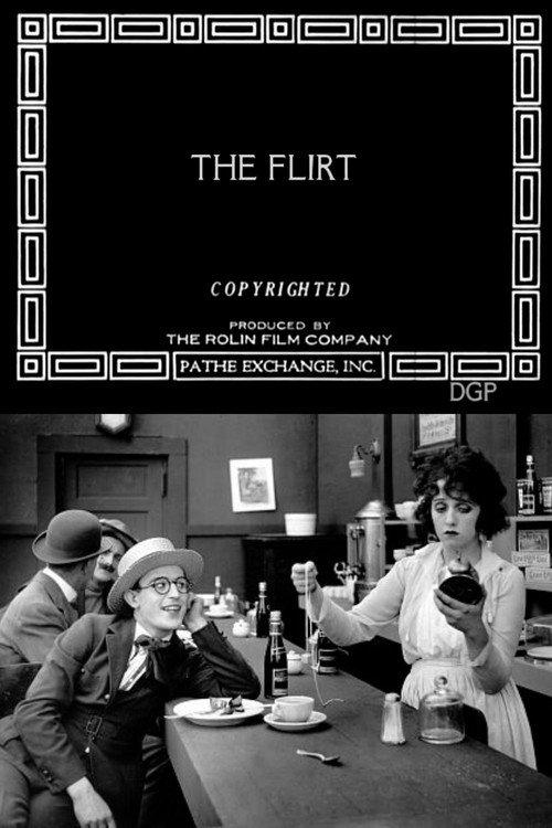 The Flirt 1917 official movie poster