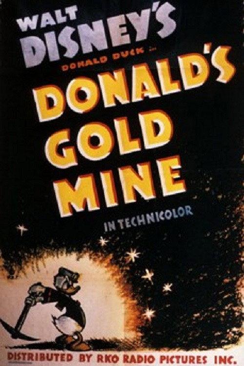 Donald's Gold Mine 1942 official movie poster