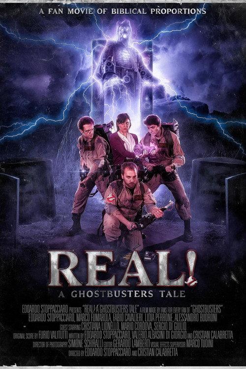 Real! A Ghostbusters Tale 2021 official movie poster