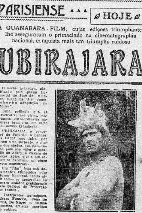 Ubirajara 1919 official movie poster