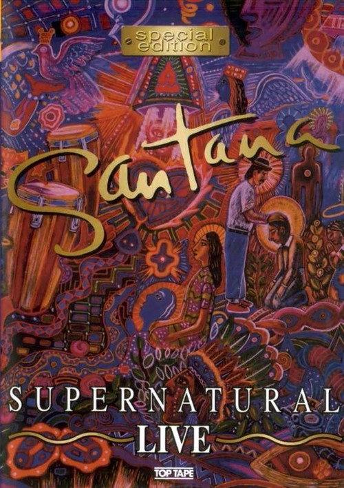 Santana: Supernatural Live 2000 official movie poster