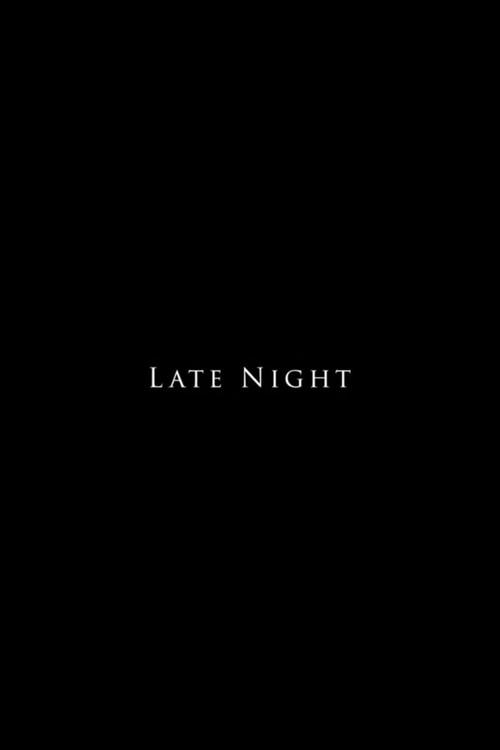Late Night 2023 official movie poster