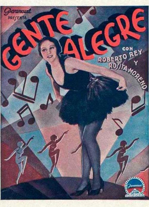 Gente Alegre 1931 official movie poster