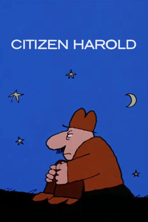 Citizen Harold 1971 official movie poster