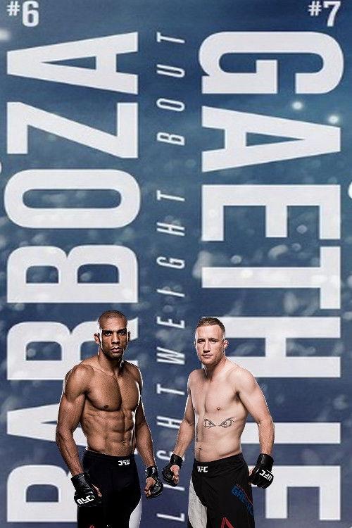 UFC on ESPN 2: Barboza vs Gaethje 2019 official movie poster
