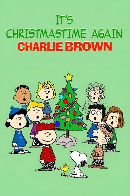 It's Christmastime Again, Charlie Brown 1992 official movie poster